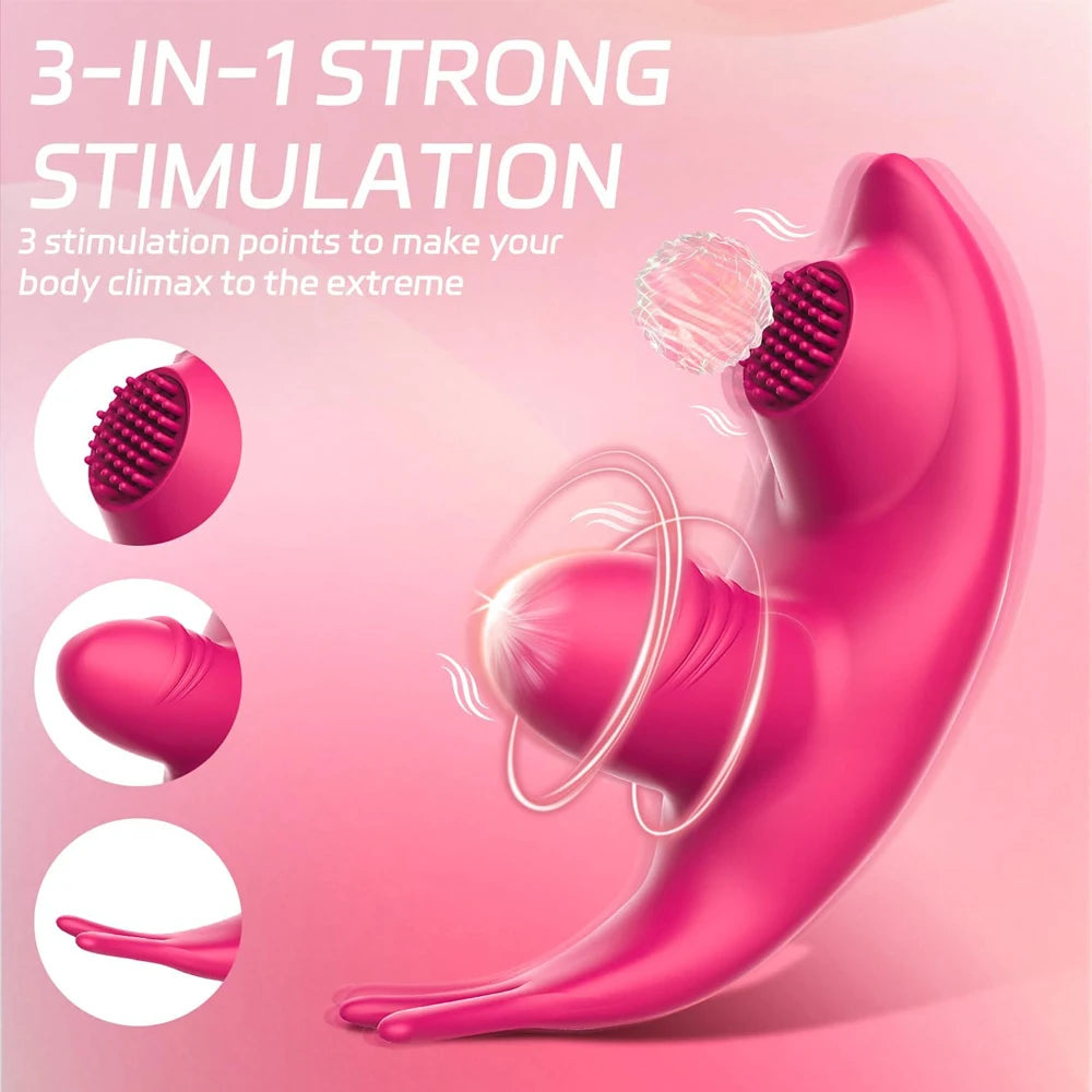 Wireless Bluetooth Vibrator for Women APP Control Dildo Wear Panties Vibrating Massager Clit Stimulator Female Adults Sex Toy