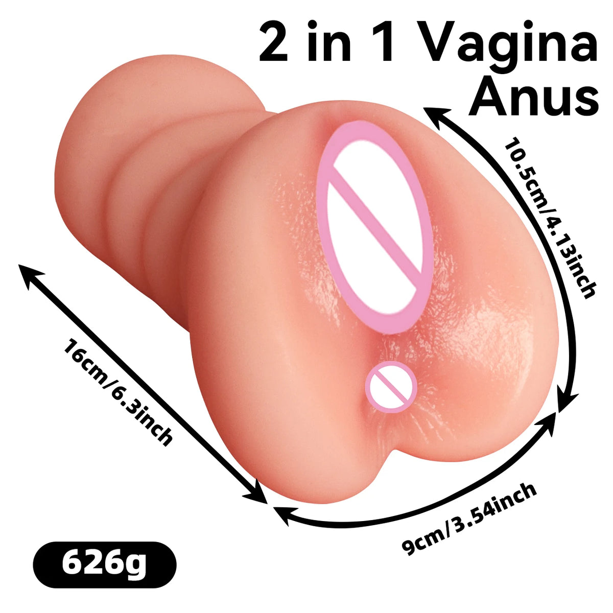 Pocket Pusssy for Men Silicone Vagina Anal Realistic Masturbator Sex Toys for Sex Machine Jerkmate Adult Toys Sex Shop For Women