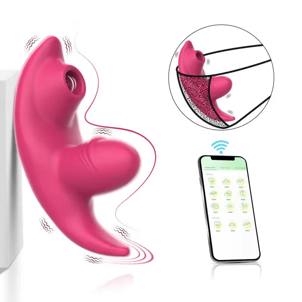 Wireless Bluetooth Vibrator for Women APP Control Dildo Wear Panties Vibrating Massager Clit Stimulator Female Adults Sex Toy