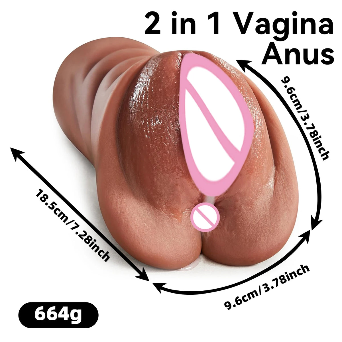 Pocket Pusssy for Men Silicone Vagina Anal Realistic Masturbator Sex Toys for Sex Machine Jerkmate Adult Toys Sex Shop For Women