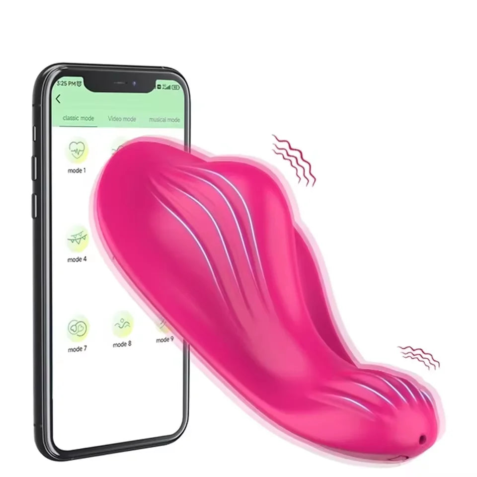 Wireless APP Vibrator Female Wear G Spot Clitoris Stimulator Bluetooth Control Vagina Massager Masturbation Sex Toys for Women