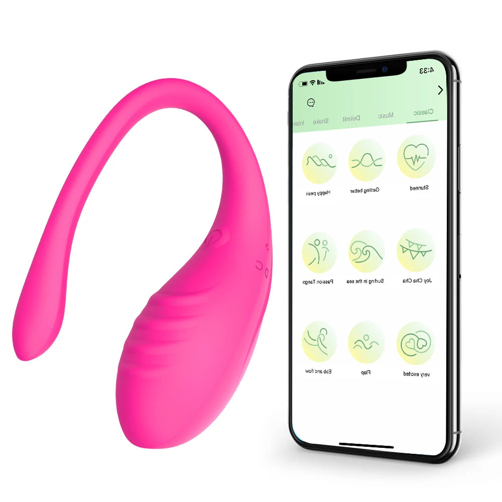 APP Remote Control Women's Dildo Vibrator Vaginal 9-speed G-spot Dual Stimulation Massager Wearable Underwear Sex Toy