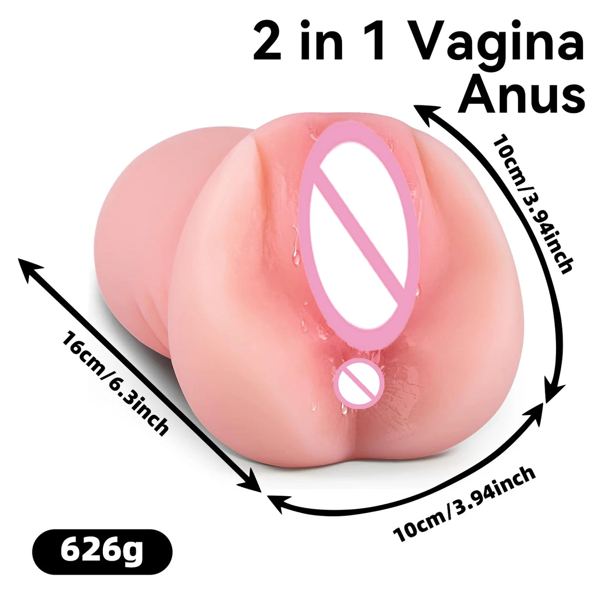 Pocket Pusssy for Men Silicone Vagina Anal Realistic Masturbator Sex Toys for Sex Machine Jerkmate Adult Toys Sex Shop For Women