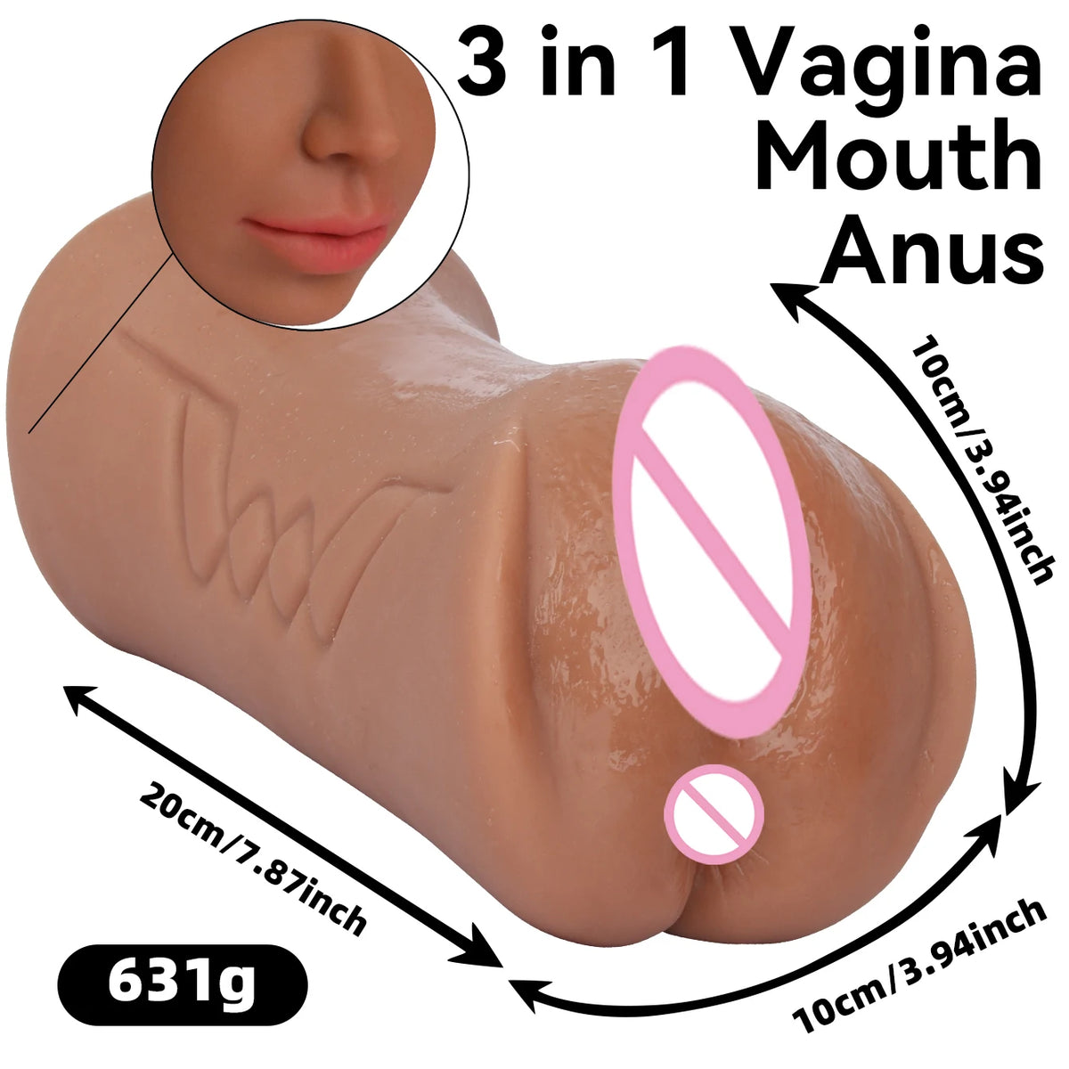 Pocket Pusssy for Men Silicone Vagina Anal Realistic Masturbator Sex Toys for Sex Machine Jerkmate Adult Toys Sex Shop For Women