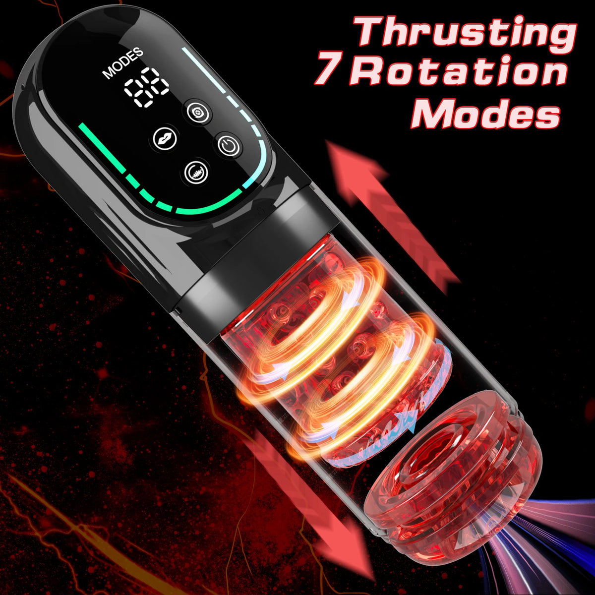 Automatic Telescopic Thrusting Male Masturbator Cup Sucking Vibrating Masturbation Vagina Pusssy Blowjob Adult Sex Toys for Men